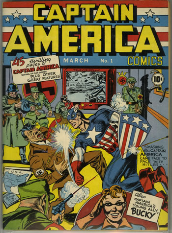 captain america comics 1
