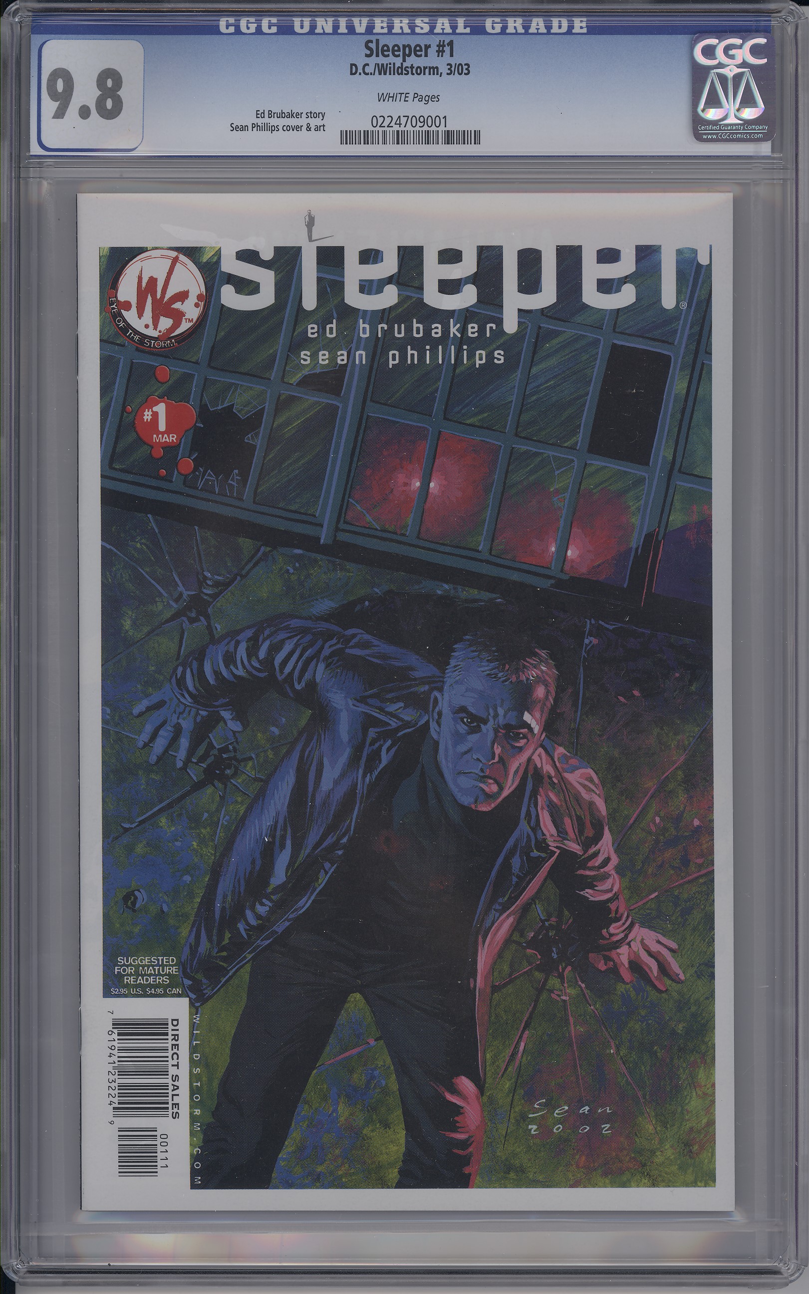 My Collection A-Z: Sleeper #1 CGC 9.8 | It's All Just Comics